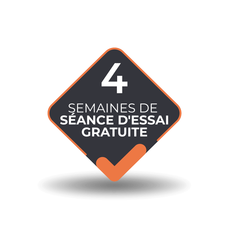 Une période d'essai gratuite.